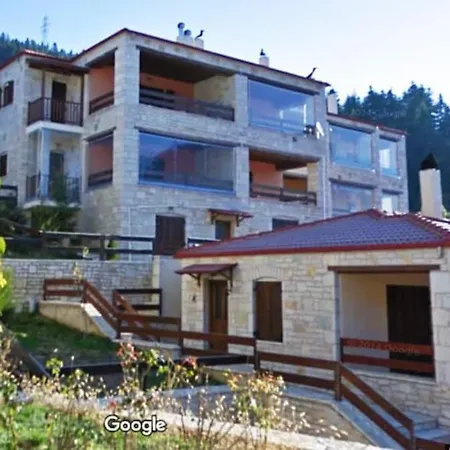 La Casa Di Pietra Villa Karpenisi Exterior photo